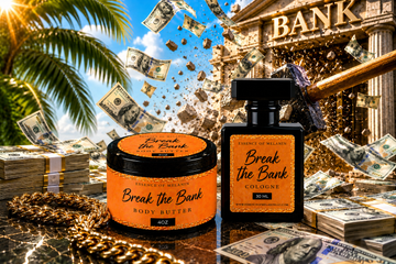 Break the Bank Whipped Body Butter and Cologne Set