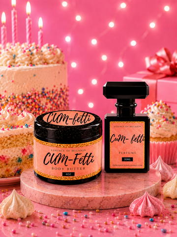 CUM-fetti Whipped Body Butter and Oil Based Perfume